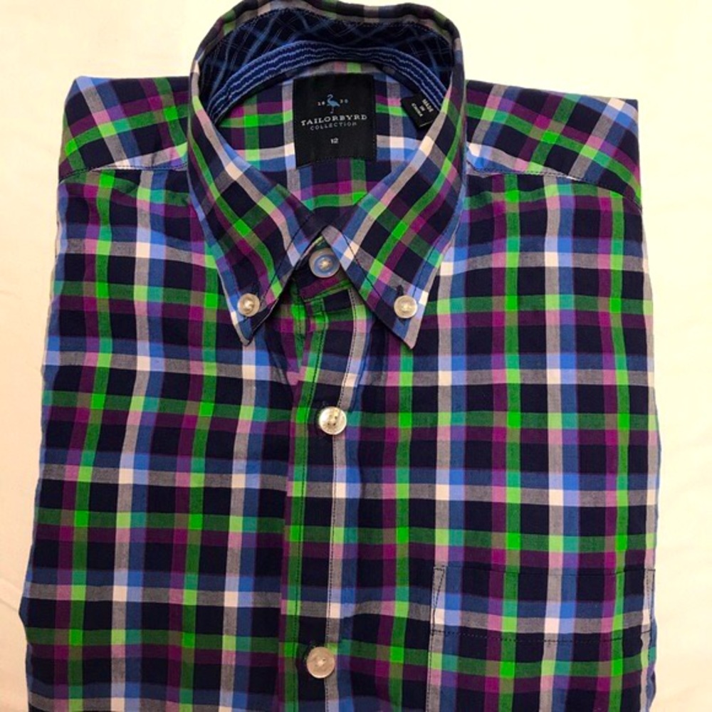 Boys Tailor Byrd Button Down Shirt